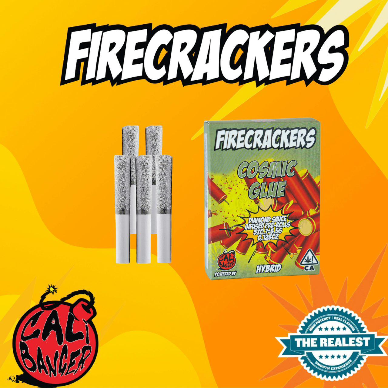 Fire Crackers 5PK 3.5G Fire Crackers 5PK 3.5G