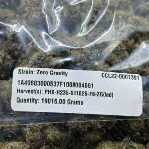 Zero Gravity weed strain