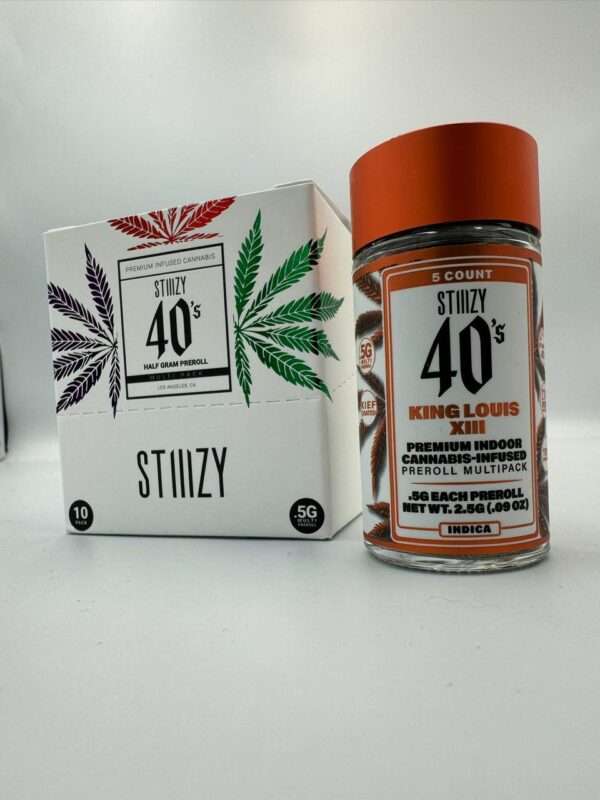 STIIIZY “40’s” 5-Pack Pre-Rolls