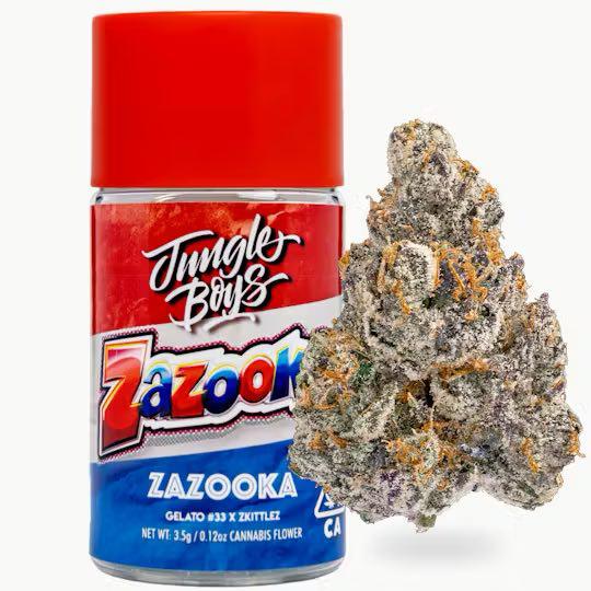 JUNGLE BOYS zazooka 3.5G JARS EXOTIC INDOOR FLOWER