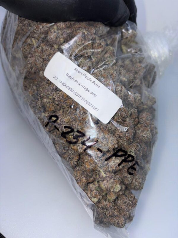 Purple Petro cannabis strain
