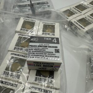 Punch Extracts 1G Live Rosin Buckets