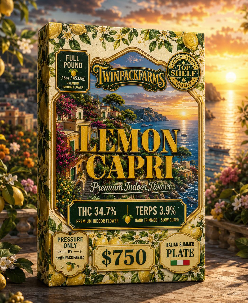 Lemon Capri Cannabis Strain Lemon Capri Cannabis Strain