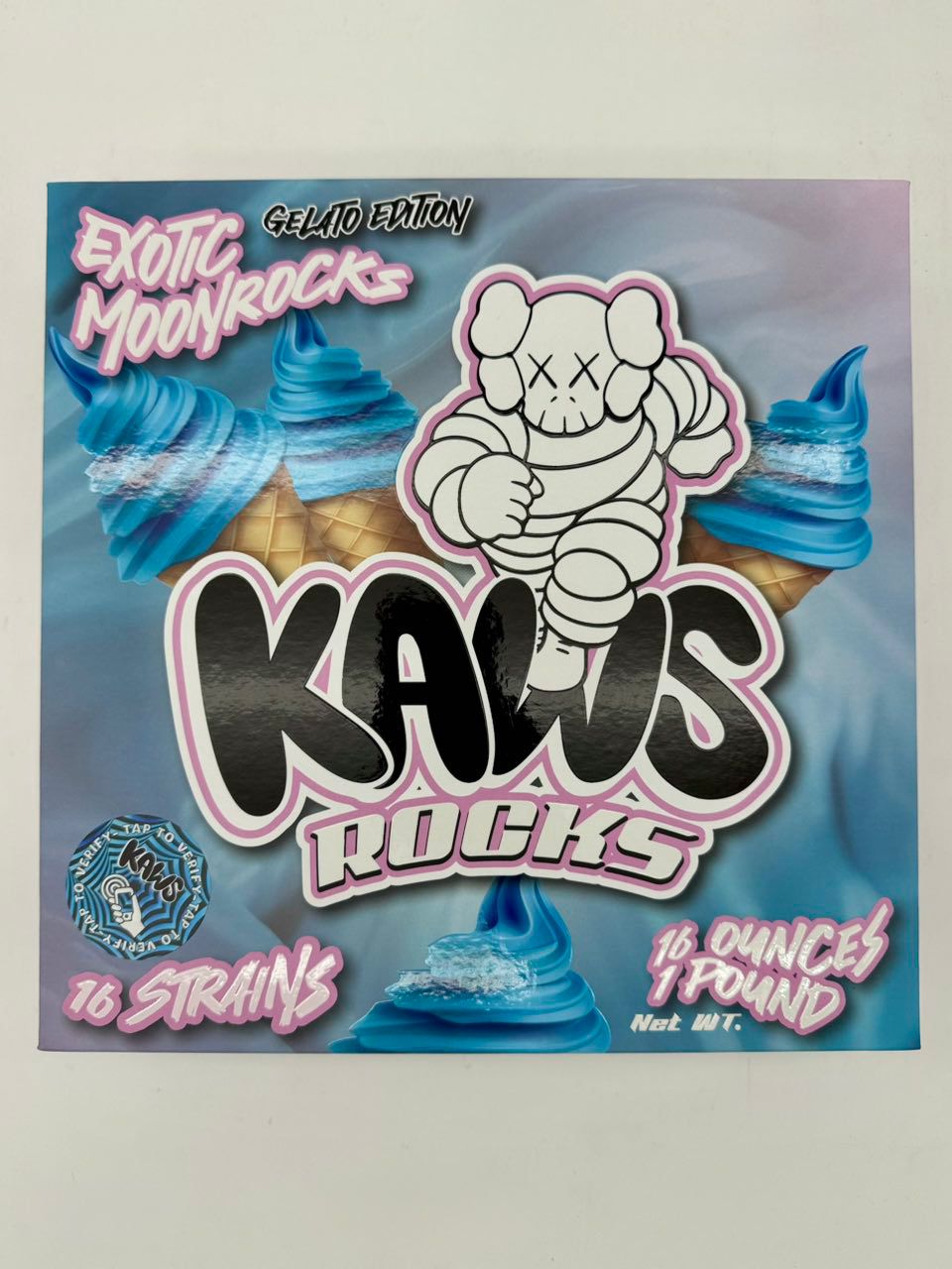 Kaws Rocks – Gelato Edition Kaws Rocks – Gelato Edition