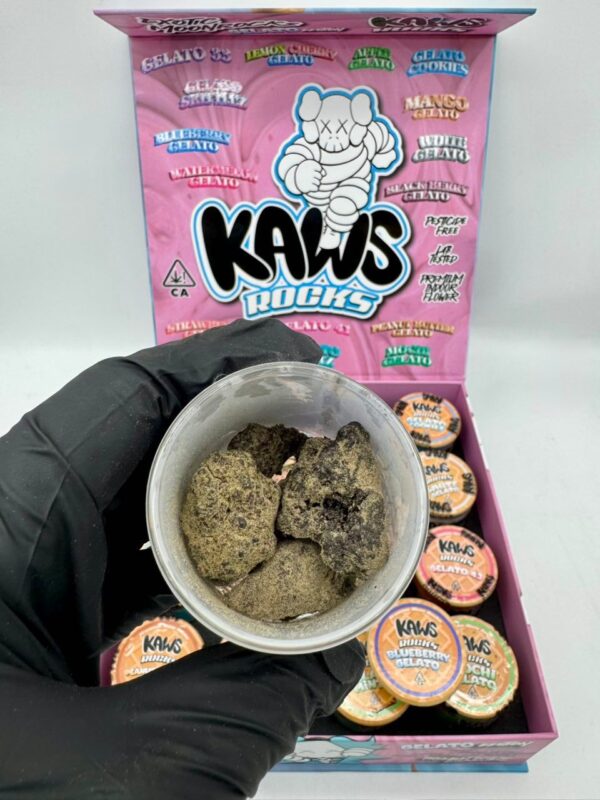Kaws Rocks – Gelato Edition