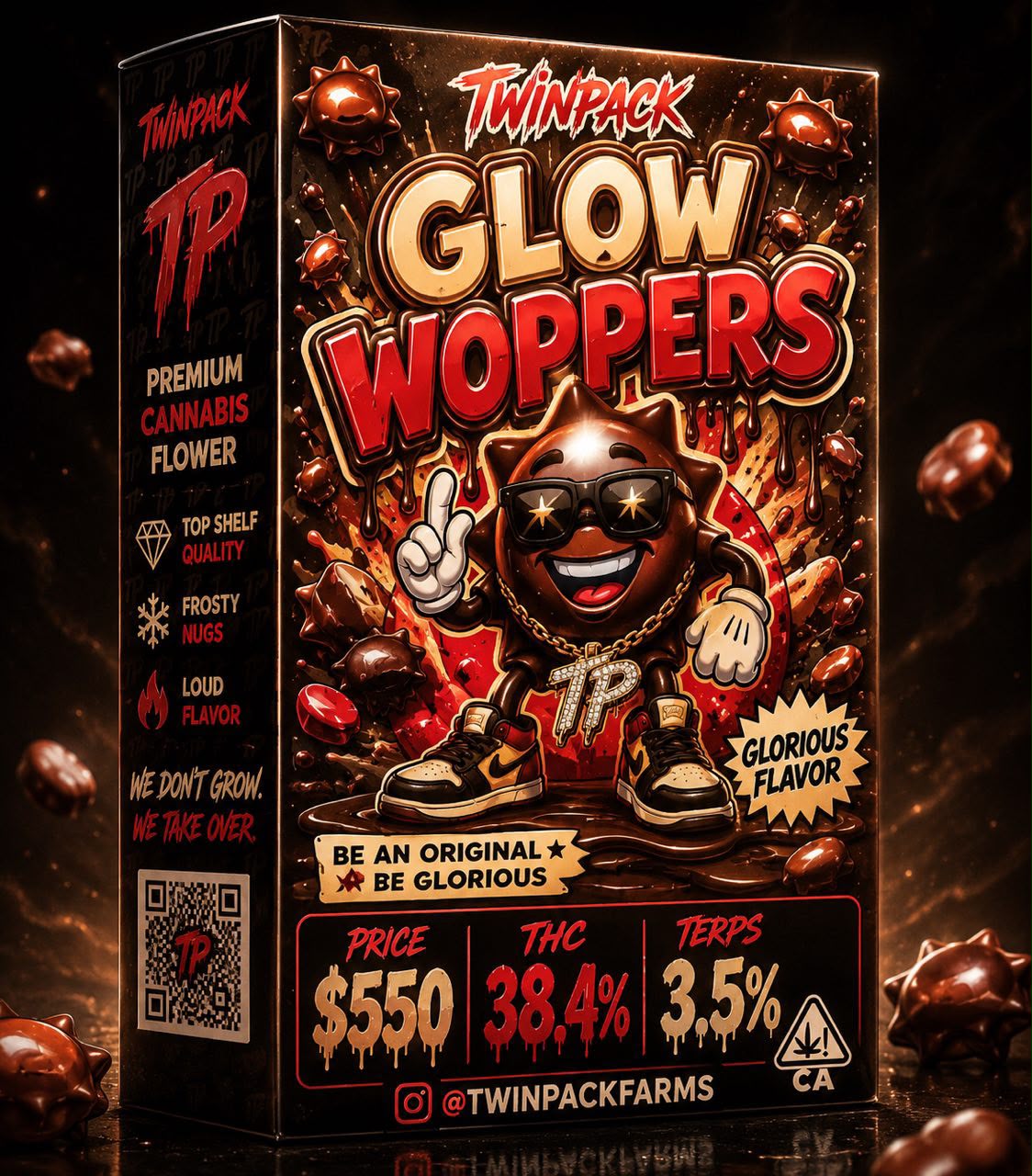 Glow Whoppers Cannabis Strain Glow Whoppers Cannabis Strain