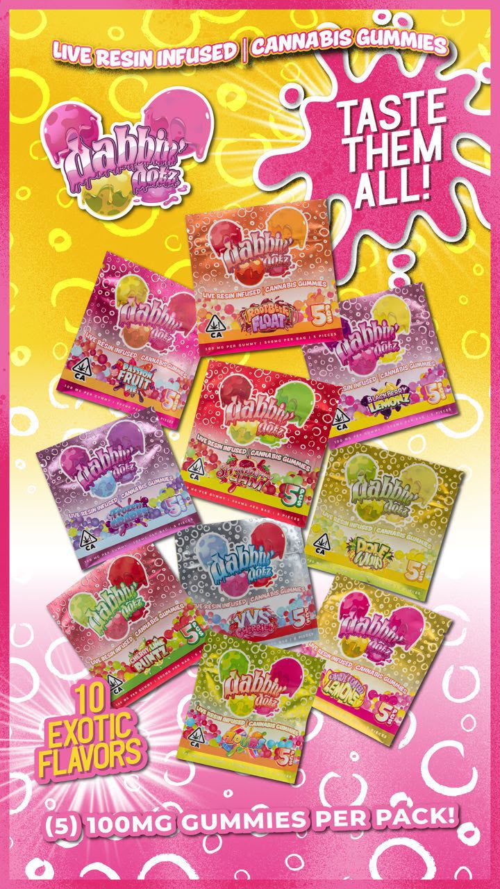 DABBIN DOTZ 500MG Edibles DABBIN DOTZ 500MG Edibles