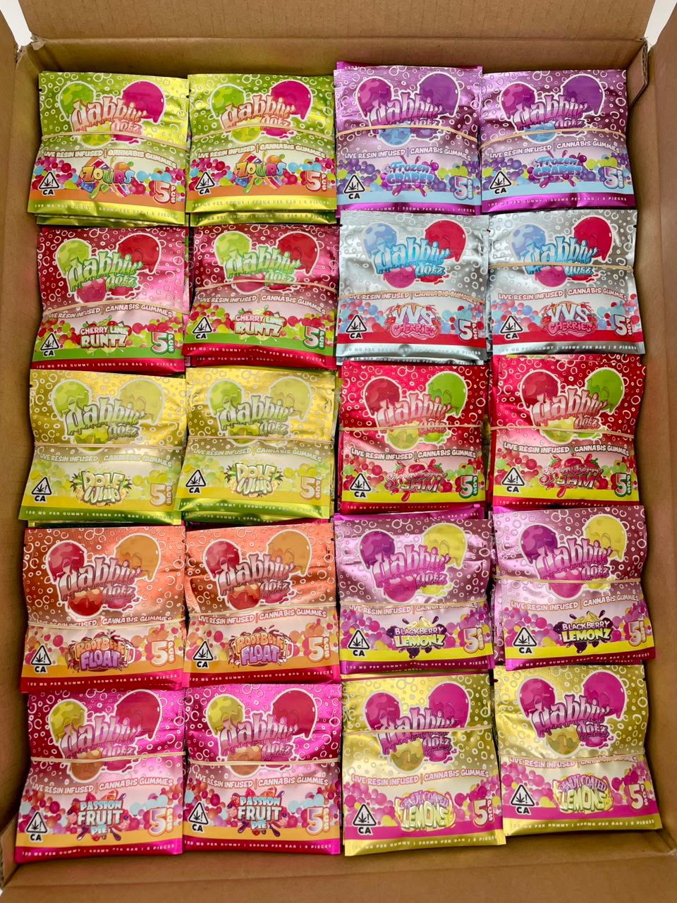 DABBIN DOTZ 500MG Edibles DABBIN DOTZ 500MG Edibles