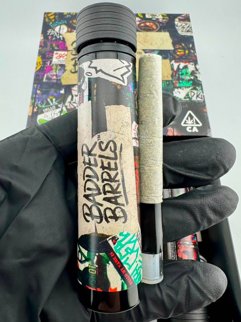 Badder Barrels Live Resin Infused Joint Badder Barrels Live Resin Infused Joint