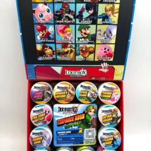 LOOTBOX SMASH BROS EDITION is a themed vape product featuring a distinctive Smash Bros Edition design. Check the product label for exact contents, flavors, capacity, and specifications.